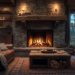 diy fireplace