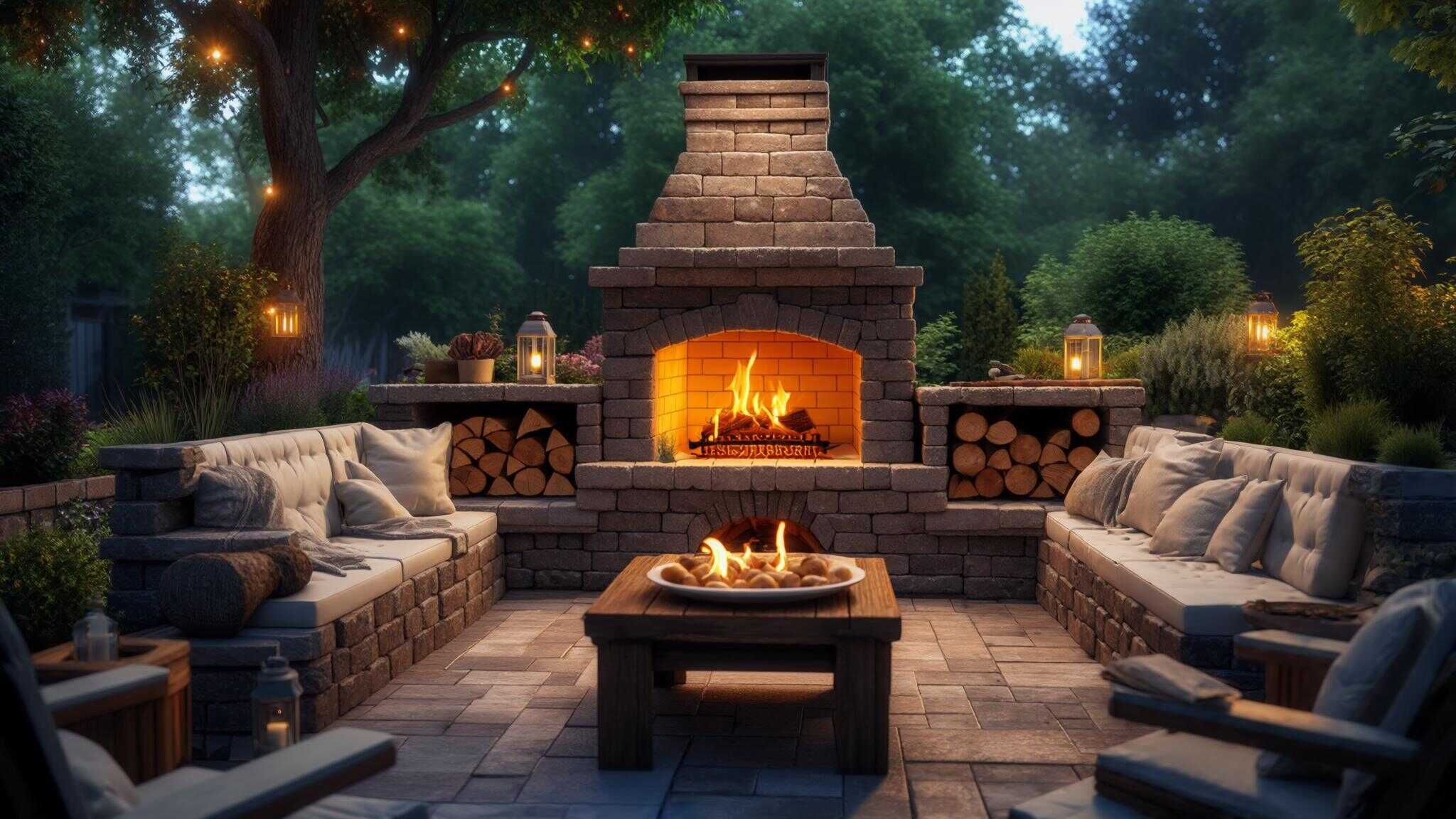 DIY Outdoor Fireplace Secrets That Transform Your Backyard Into a Year-Round Paradise