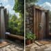diy outdoor shower