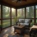 diy screened in porch