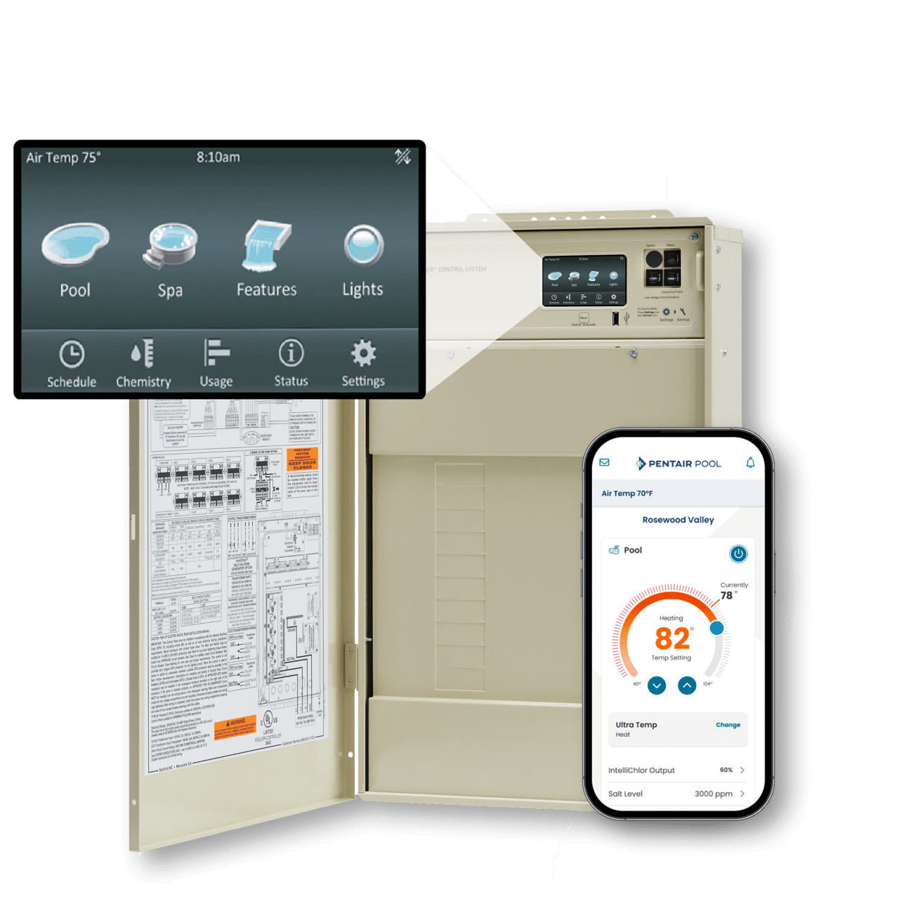 IntelliCenter® Pool Control System | Pool Automation | Pentair