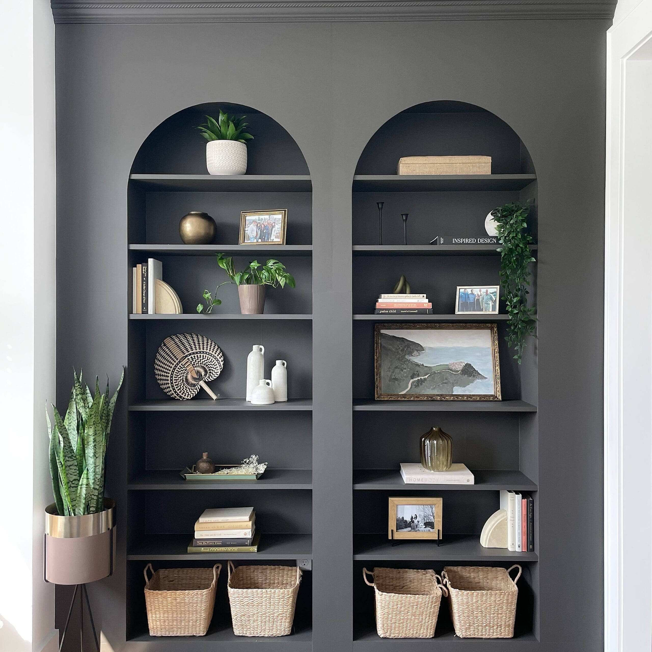 Arched Ikea Billy Bookcase Hack
