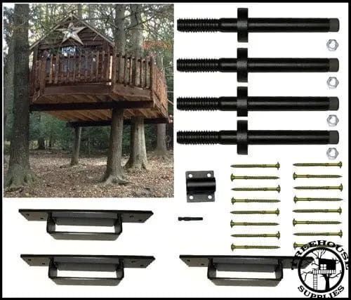 4 Tree Treehouse Kit