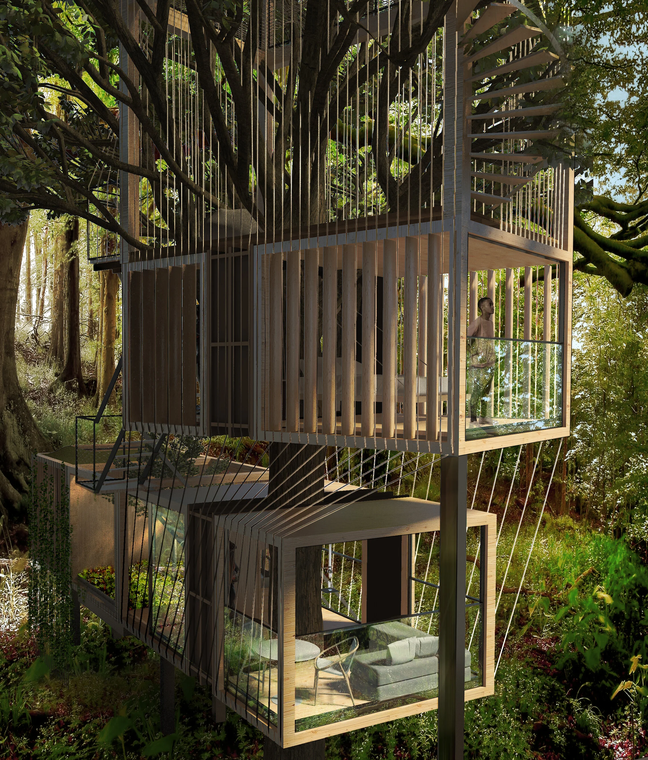 Modular Tree House