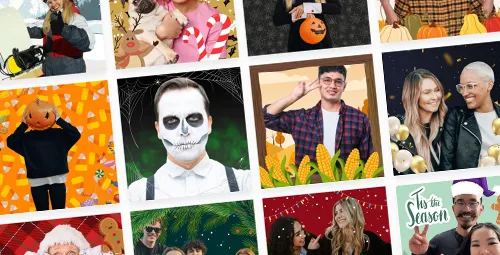 Seasonal Holiday Photo Booth Inspiration