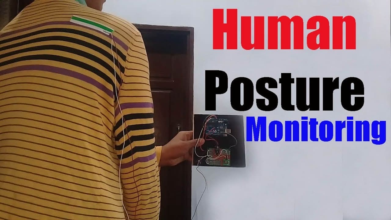 Flex sensor or Bend sensor based Human Posture monitoring