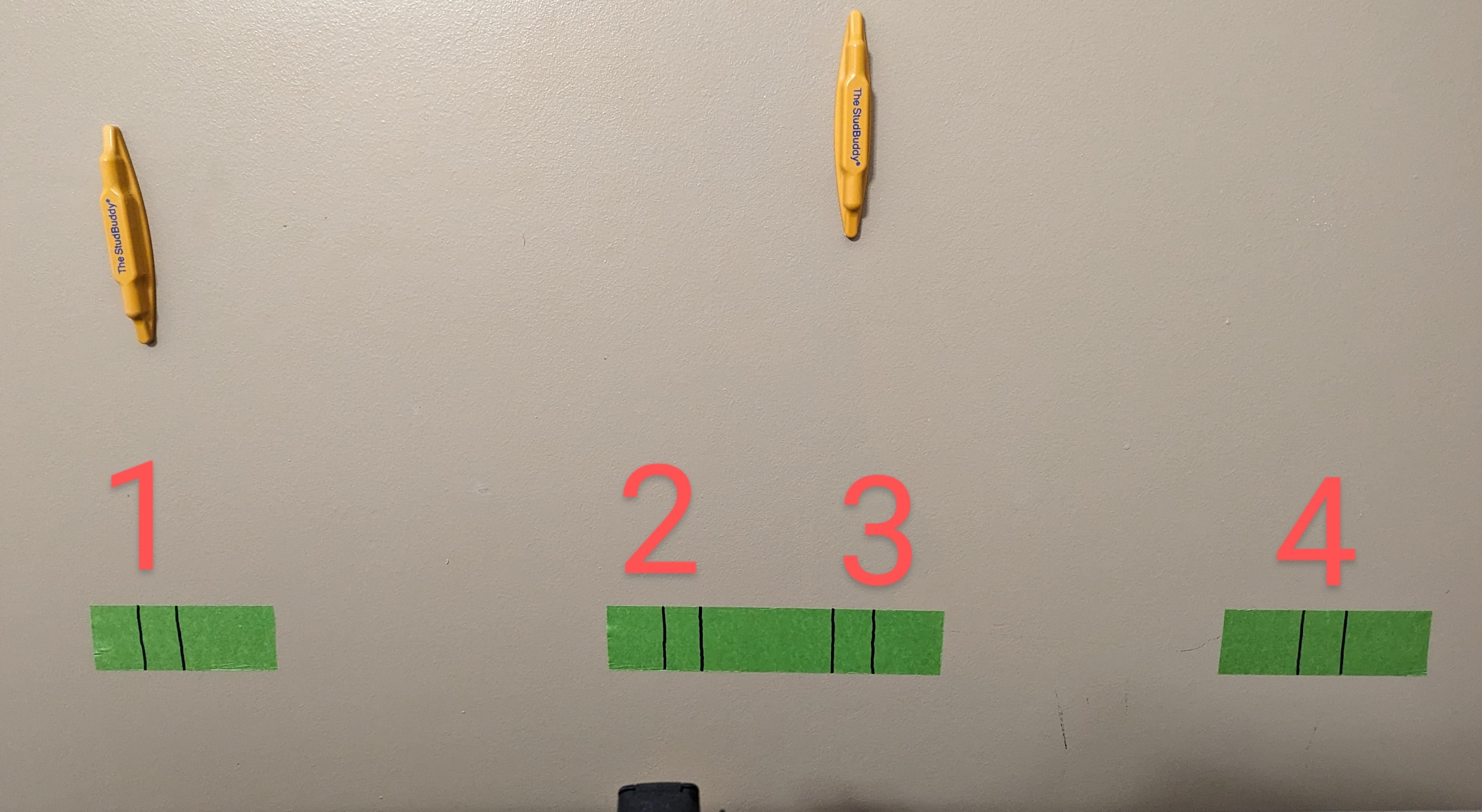 Ways to verify stud without cutting large chunk of wall