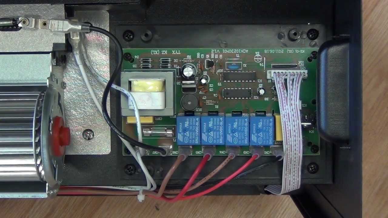 Electric Fireplace Insert - Circuit Board
