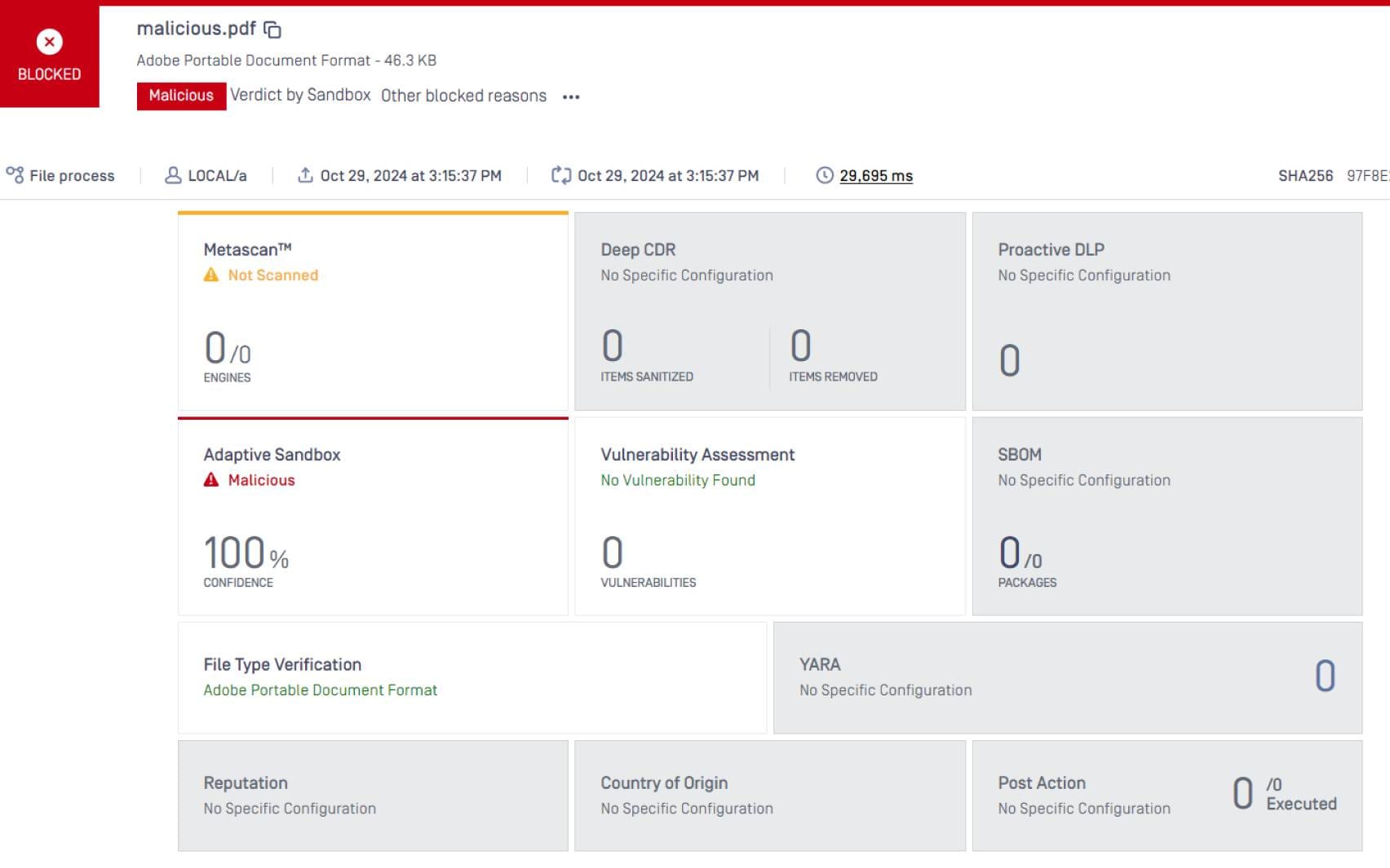 Adaptive Sandbox for MetaDefender Core - Adaptive Threat Analysis