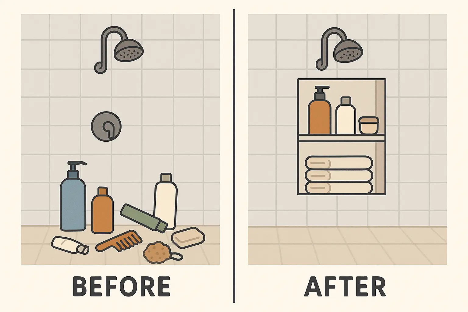 Professional vs DIY shower niche installation comparison
