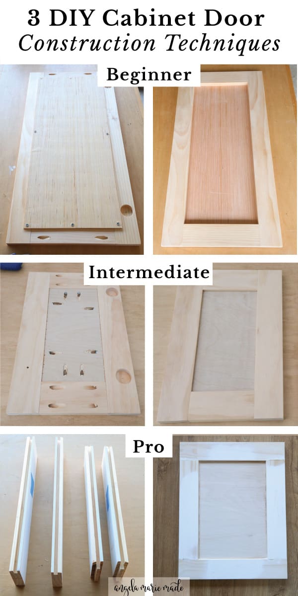 3 DIY Cabinet Door Construction Techniques (Easy to Advanced ...