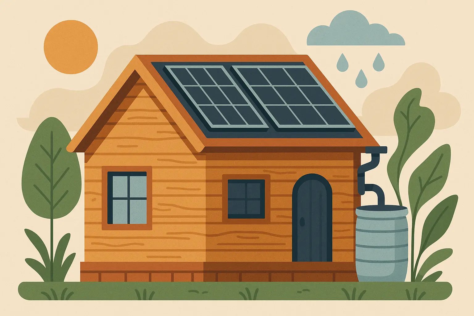 Eco-friendly and sustainable pool house options