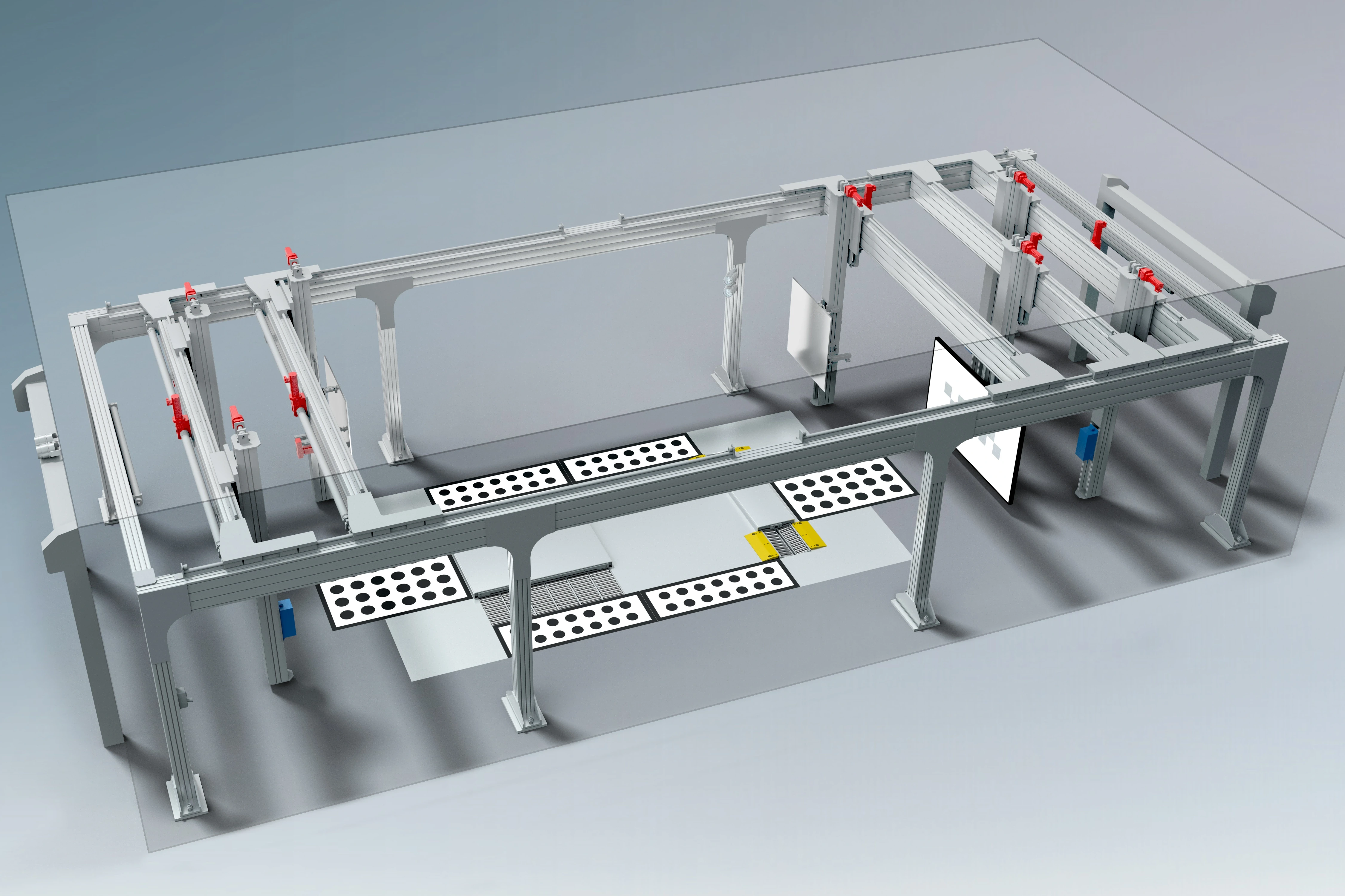Multi-sensor calibration test stand - Dürr