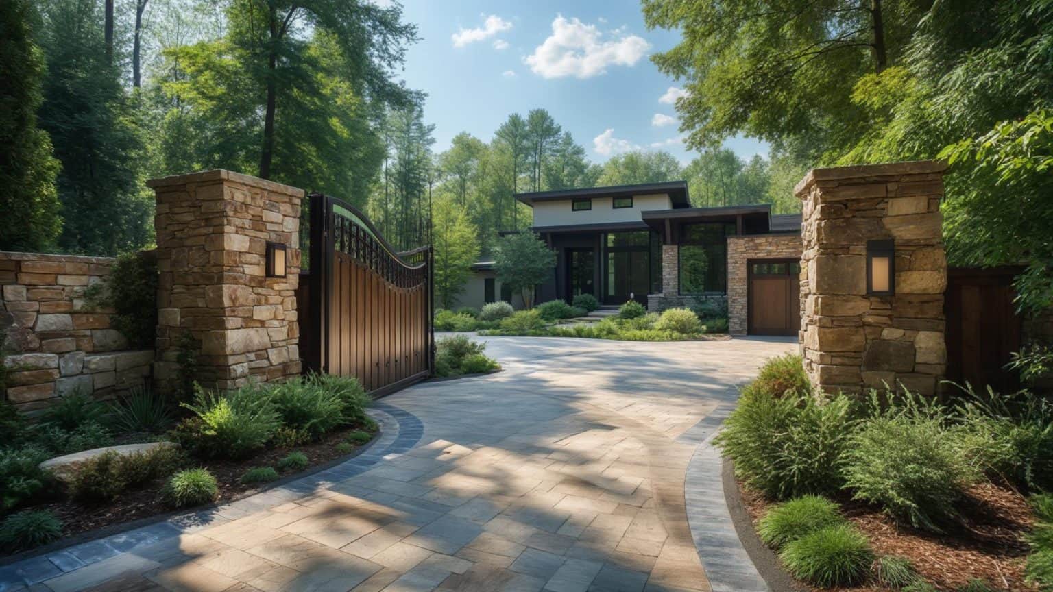 25 Stunning Driveway Entrances | JiffyJunk