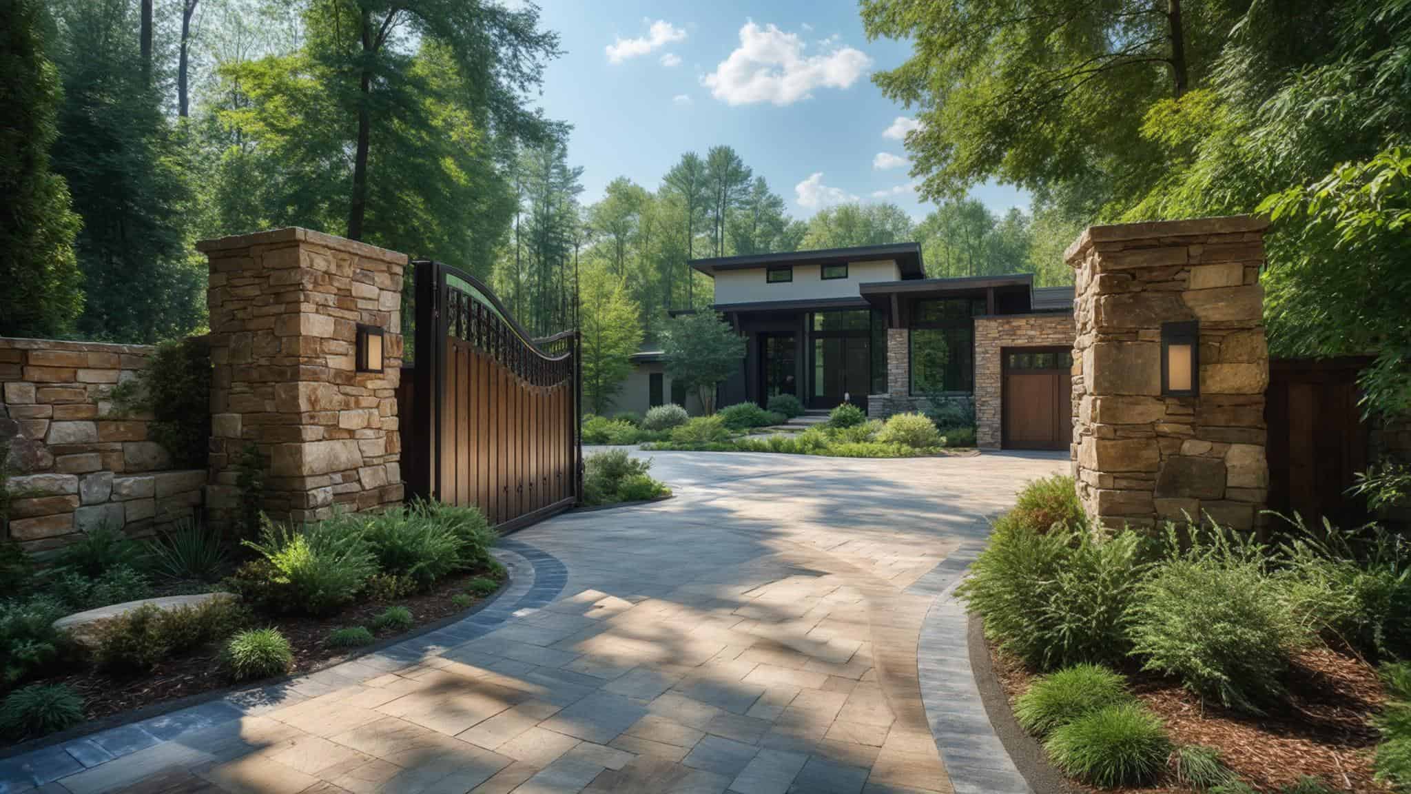 25 Stunning Driveway Entrance Ideas That’ll Make Your Neighbors Stop and Stare