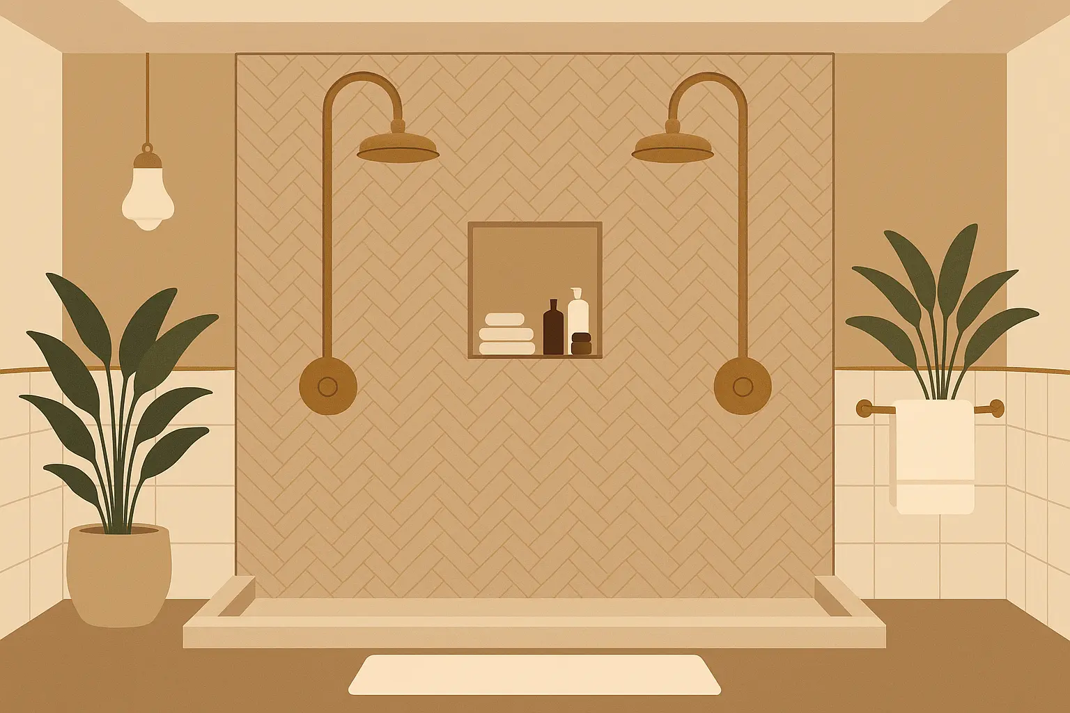 Dual shower system