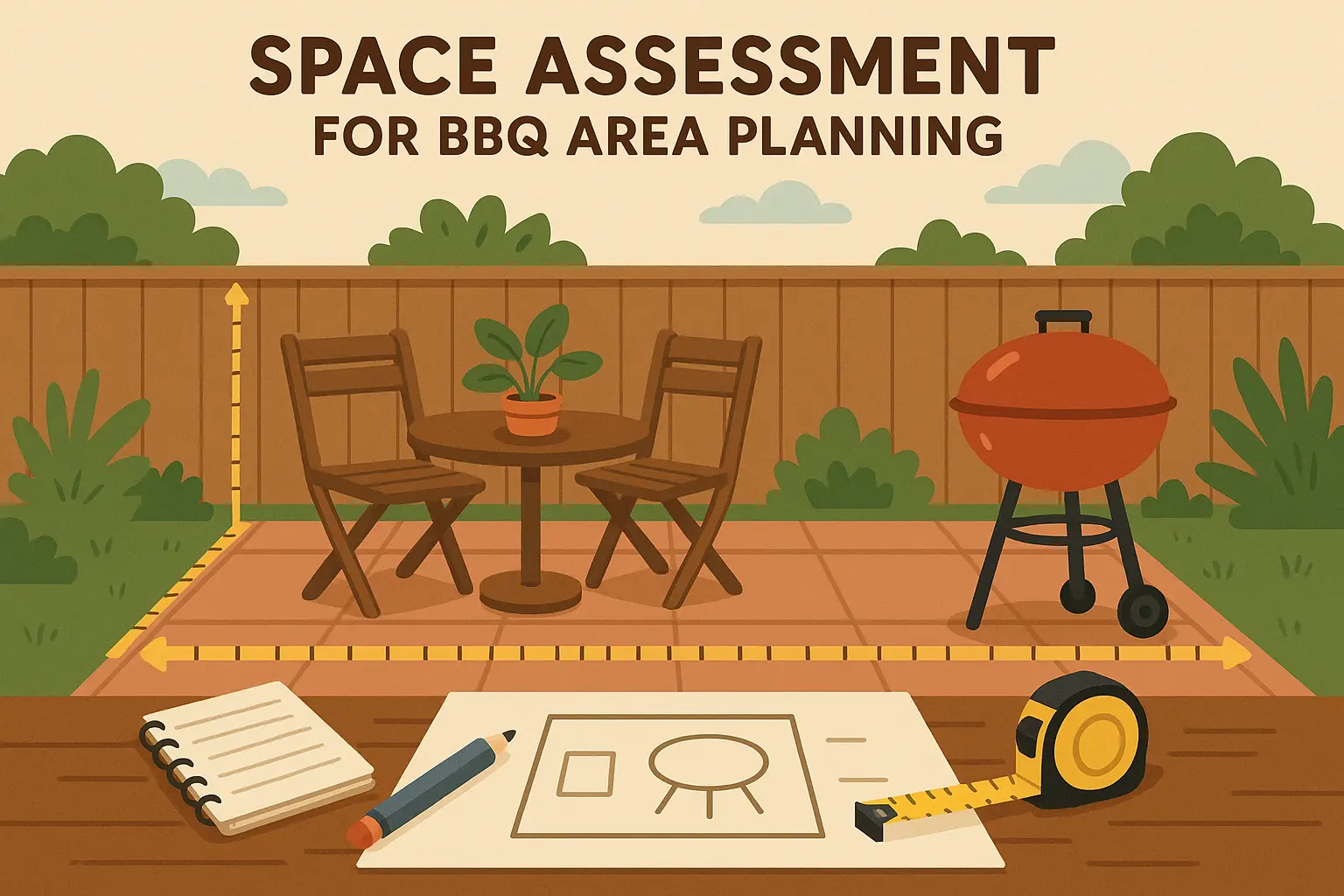 Small outdoor BBQ planning considerations