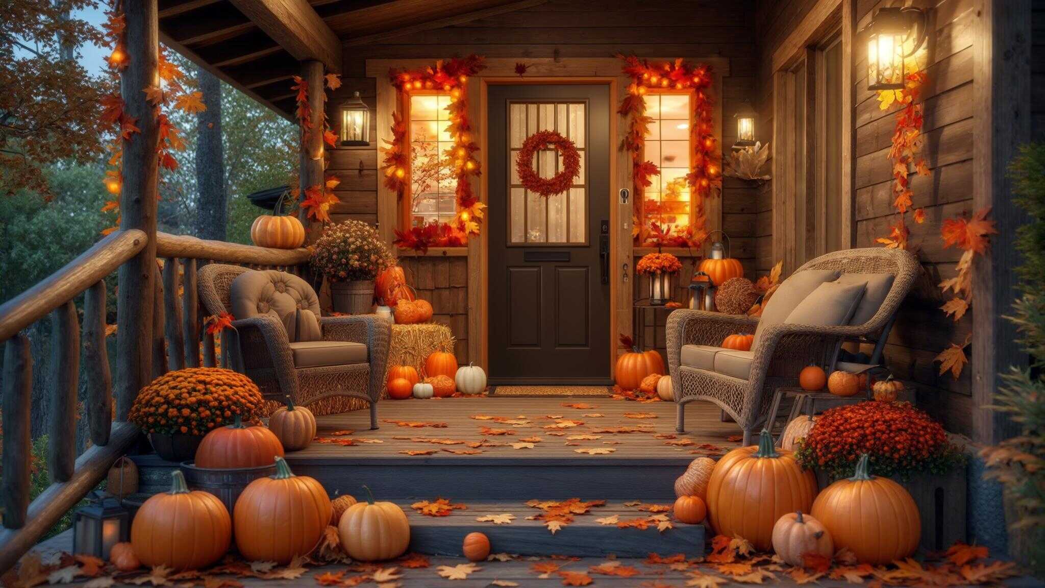25 Fall Small Front Porch Ideas That’ll Make Your Neighbors Stop and Stare