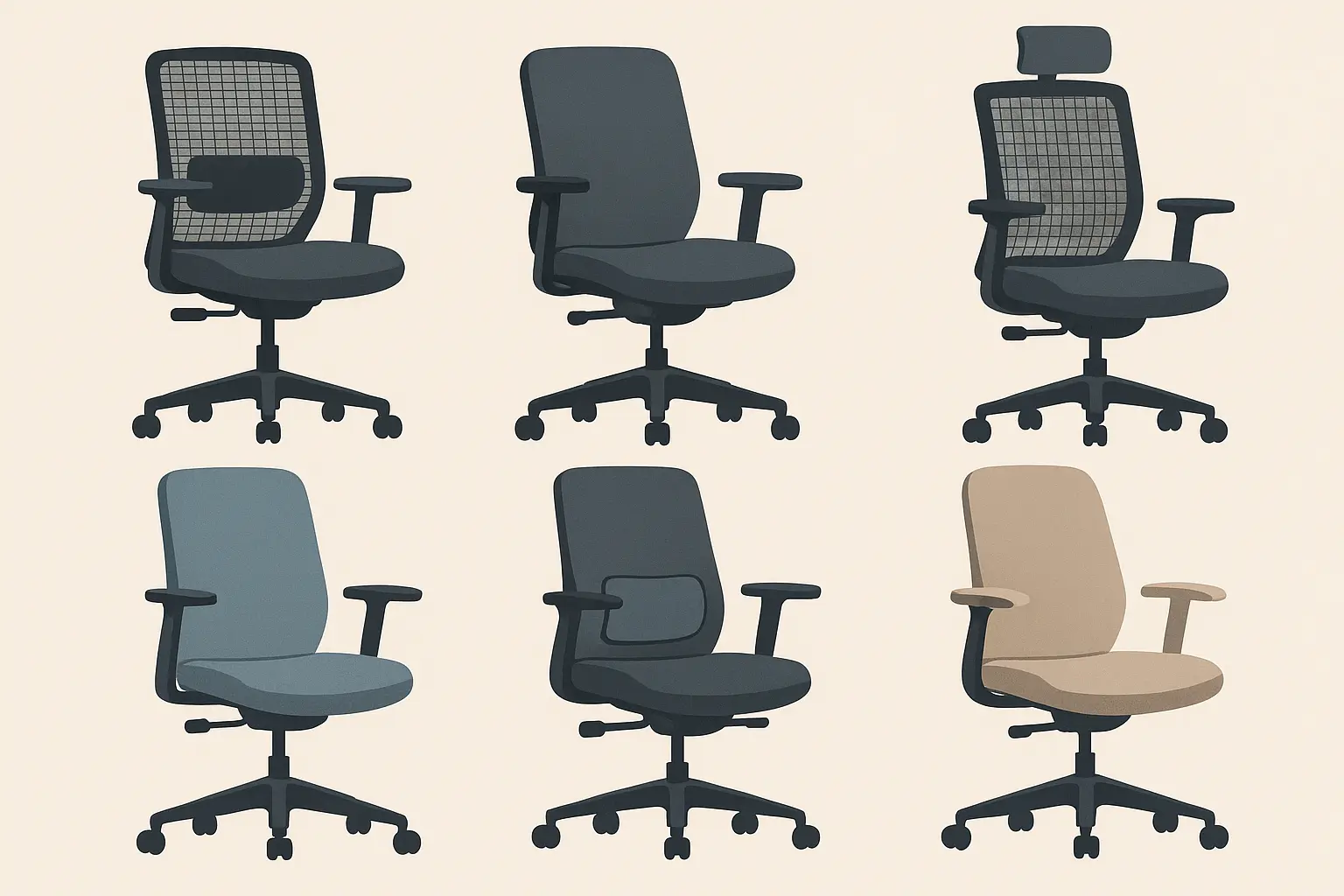 Ergonomic office seating solutions