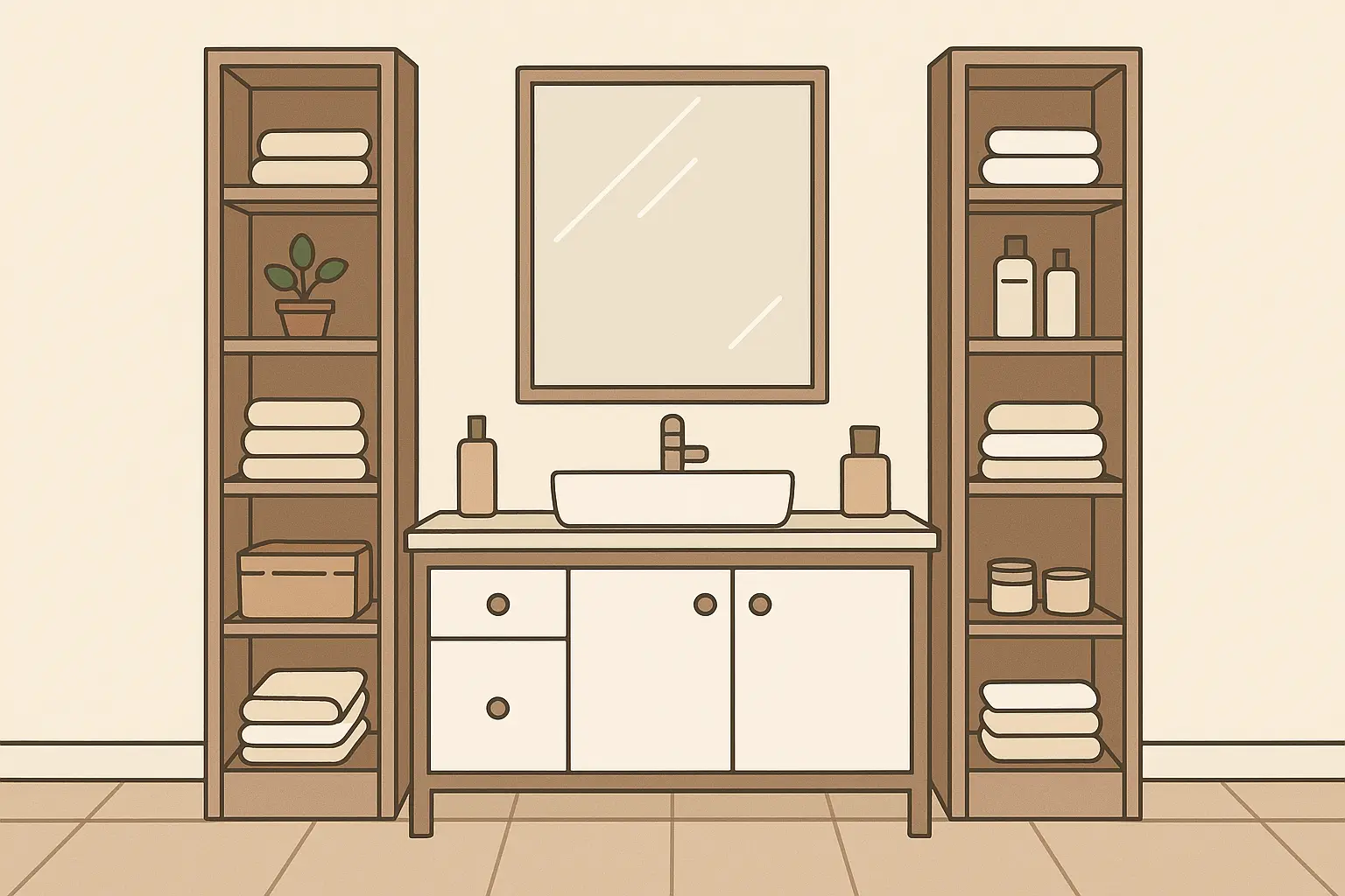Tower storage systems