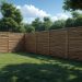horizontal fence ideas