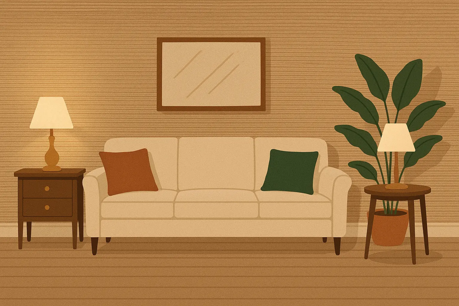 Natural fiber grasscloth wallcovering with organic texture