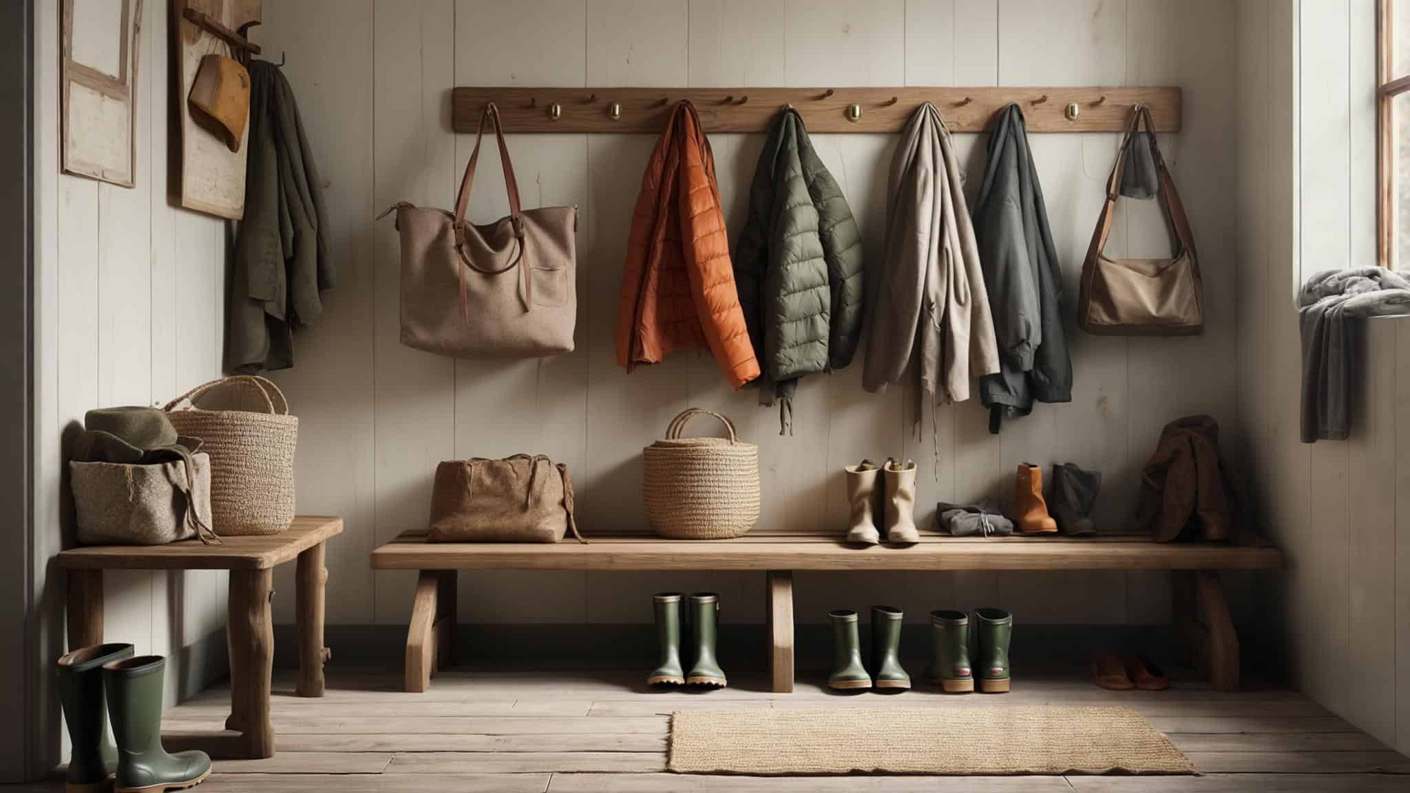 25 Mudroom Ideas That’ll Transform Your Chaotic Entryway Into an Organized Haven
