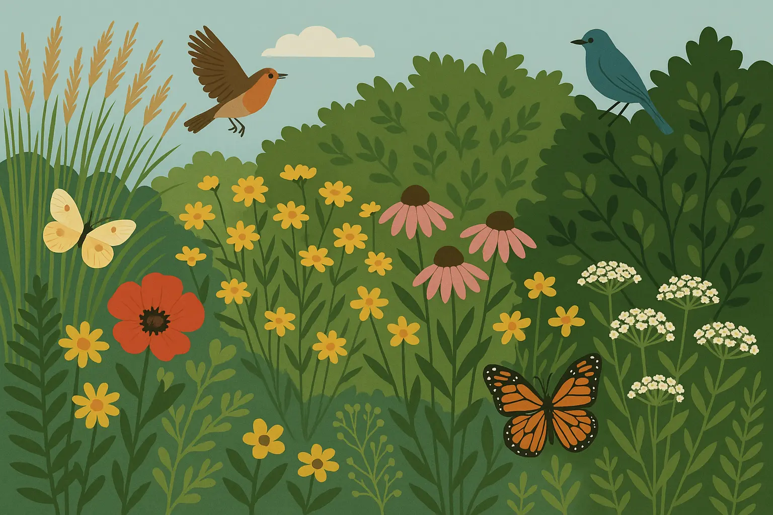 native plant garden design