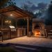 small outdoor bbq area ideas