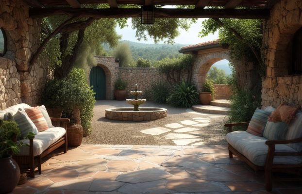 25 Stone Patio Ideas That’ll Transform Your Backyard Into an Outdoor Paradise