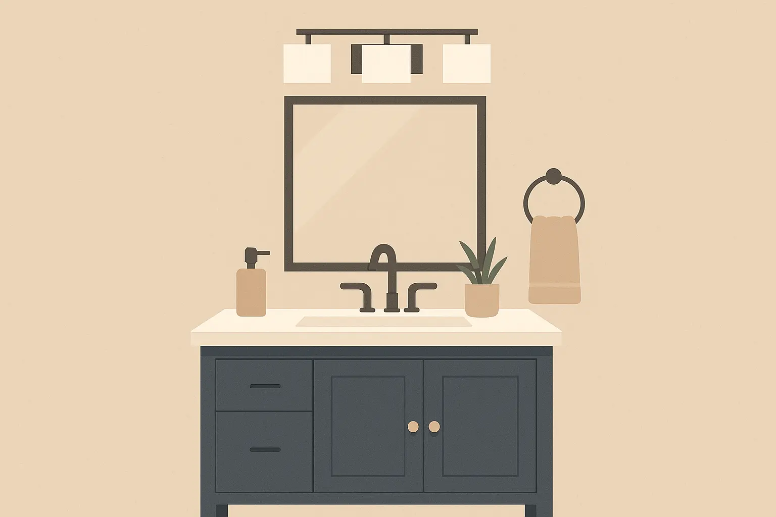 Modern contemporary vanity lights