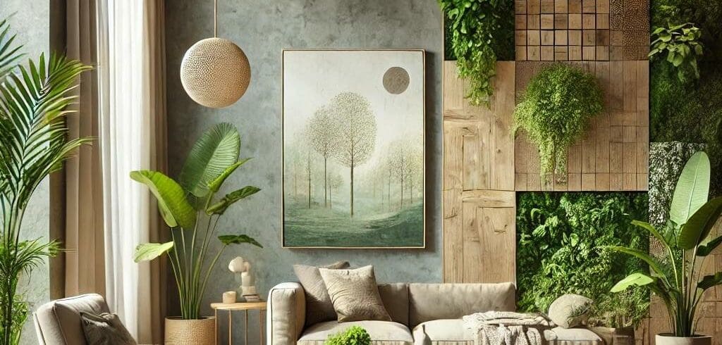 Eco-friendly wall decor ideas