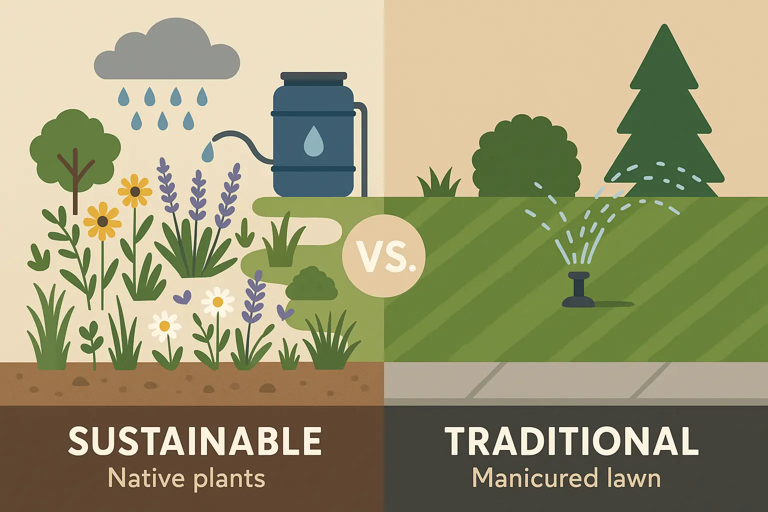landscape design analysis comparison