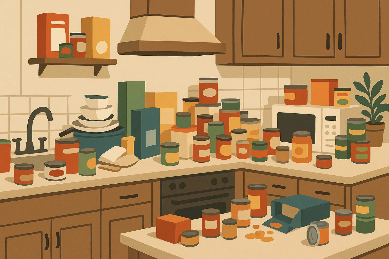 Modern kitchen pantry cabinet storage solutions