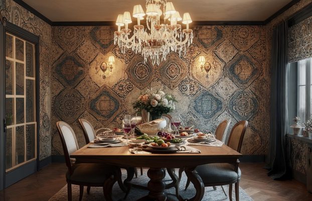 25 Stunning Dining Room Wallpaper Ideas That Will Transform Your Space
