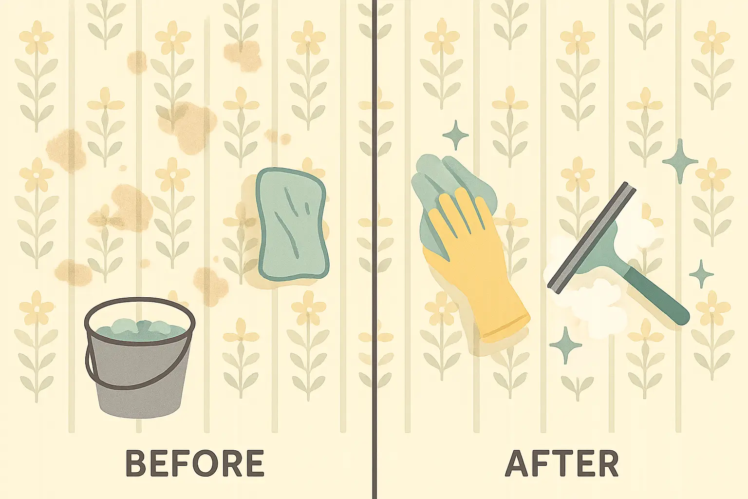 Wallpaper maintenance considerations
