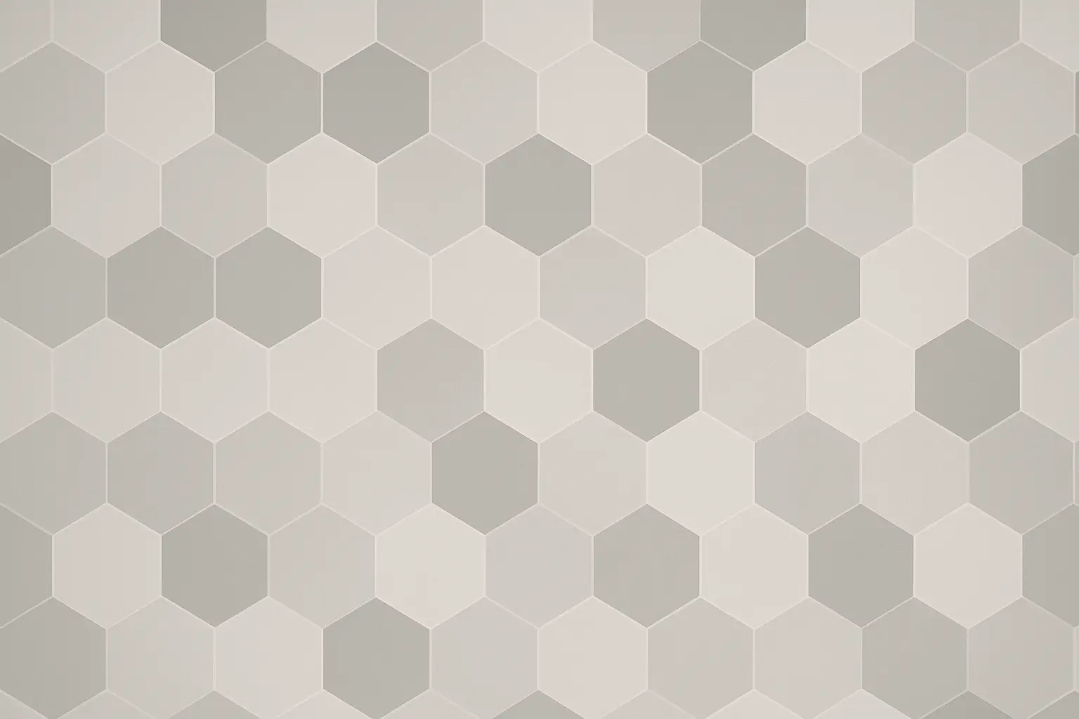 Modern geometric wallpaper patterns in office setting