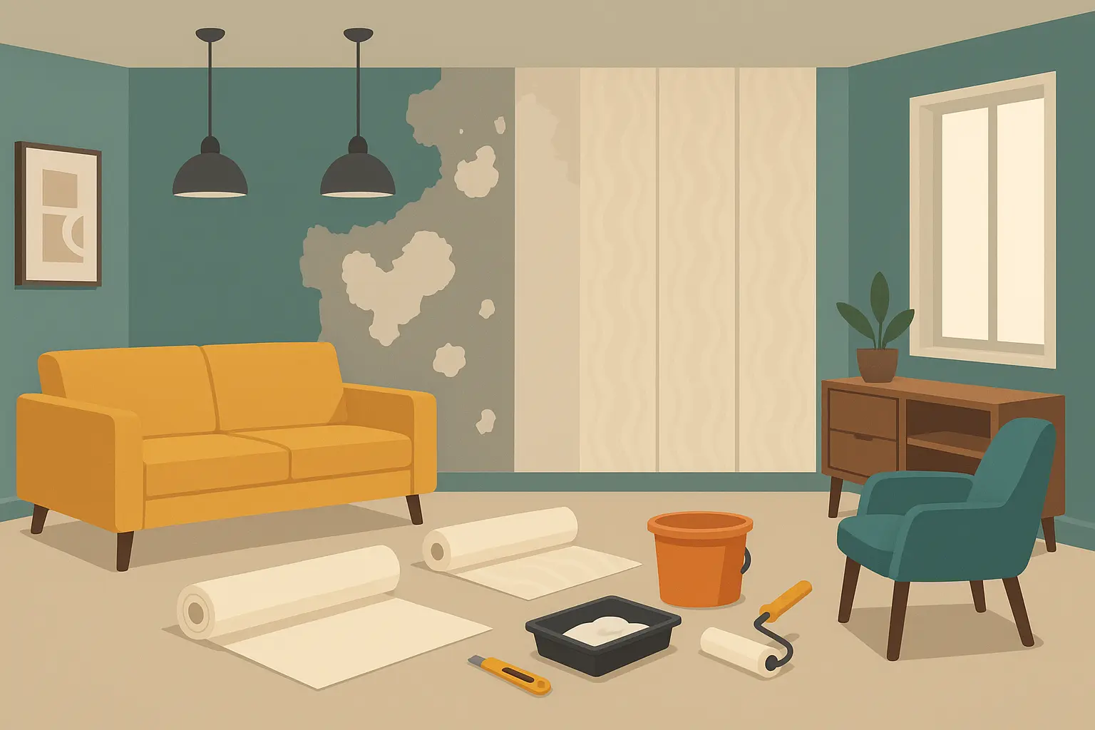 Essential factors for choosing accent wallpaper