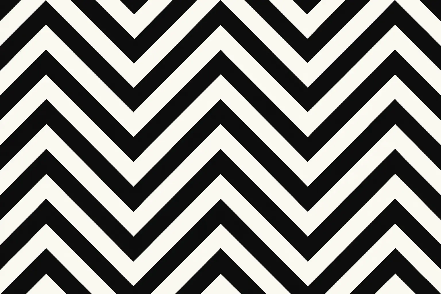 Graphic stripes and chevron pattern wallpaper