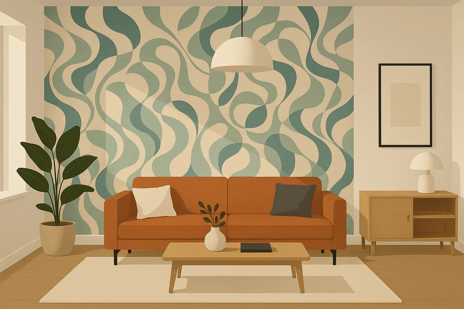 Modern wallpaper design showcase