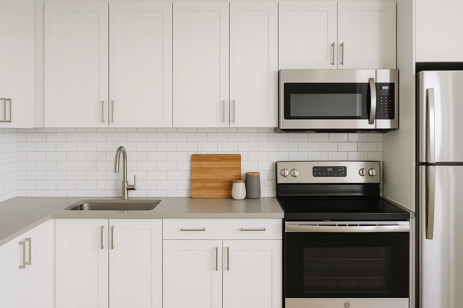 Kitchen wallpaper cleaning and maintenance