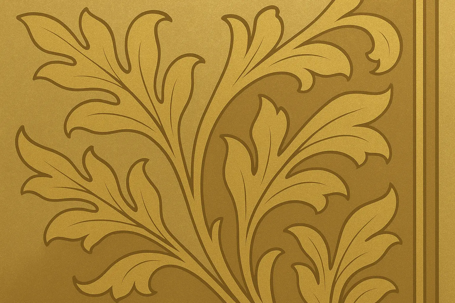 Metallic leaf application technique