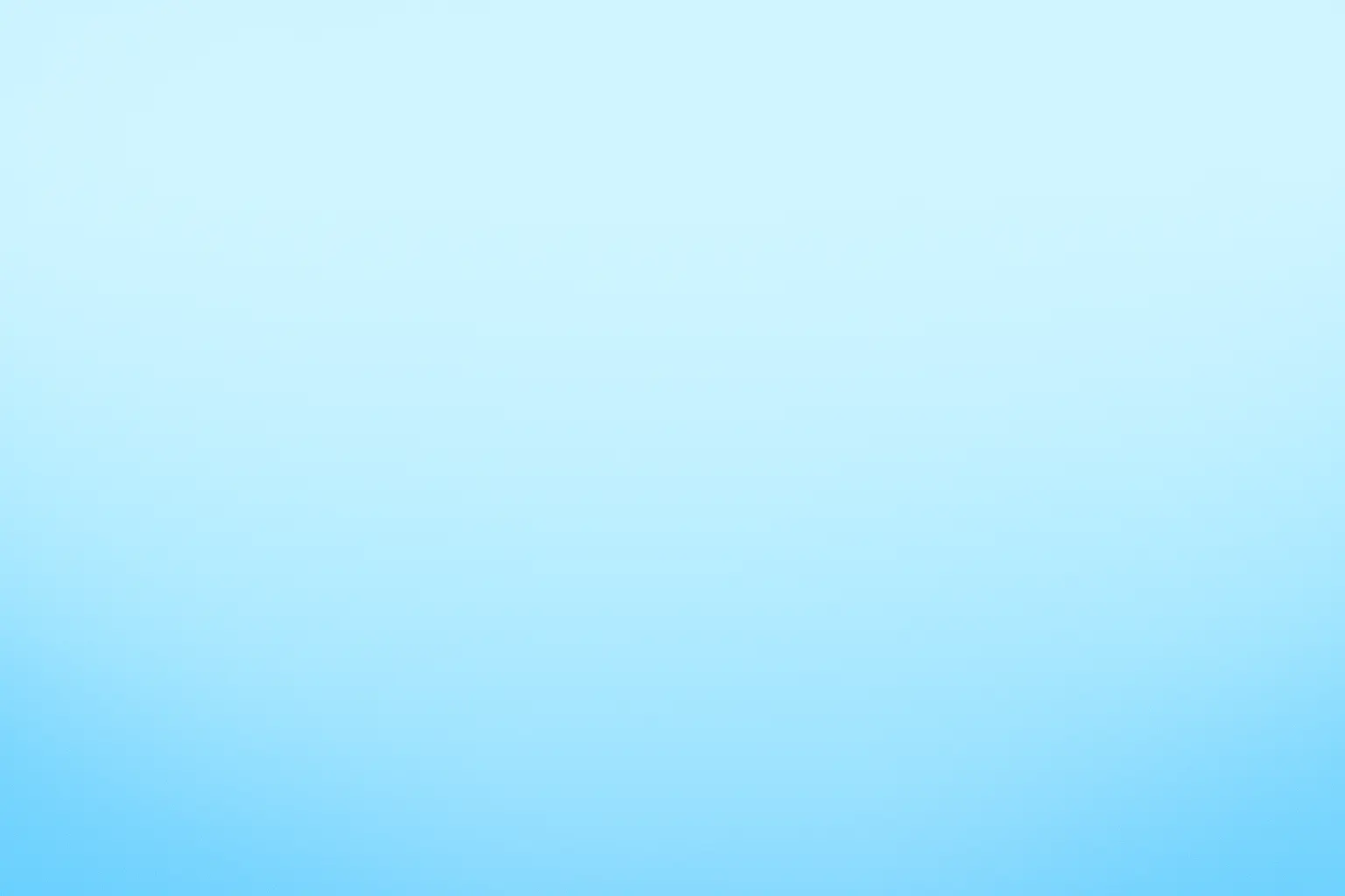 Calming blue gradient wallpaper in professional office