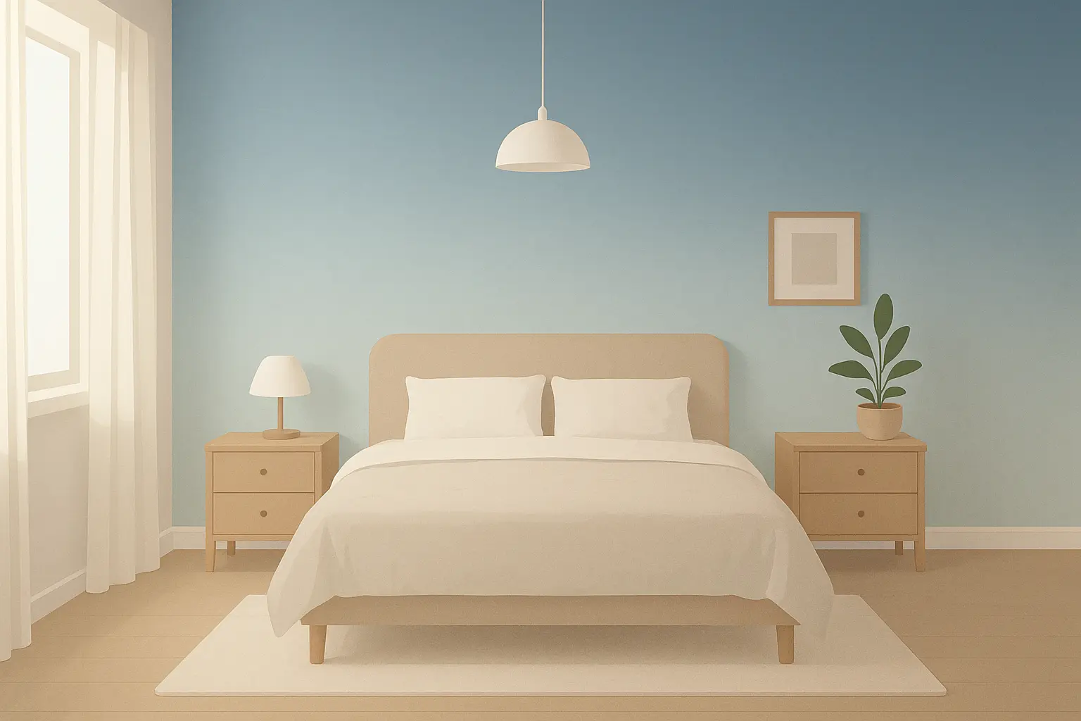 Monochromatic ombre wallpaper design