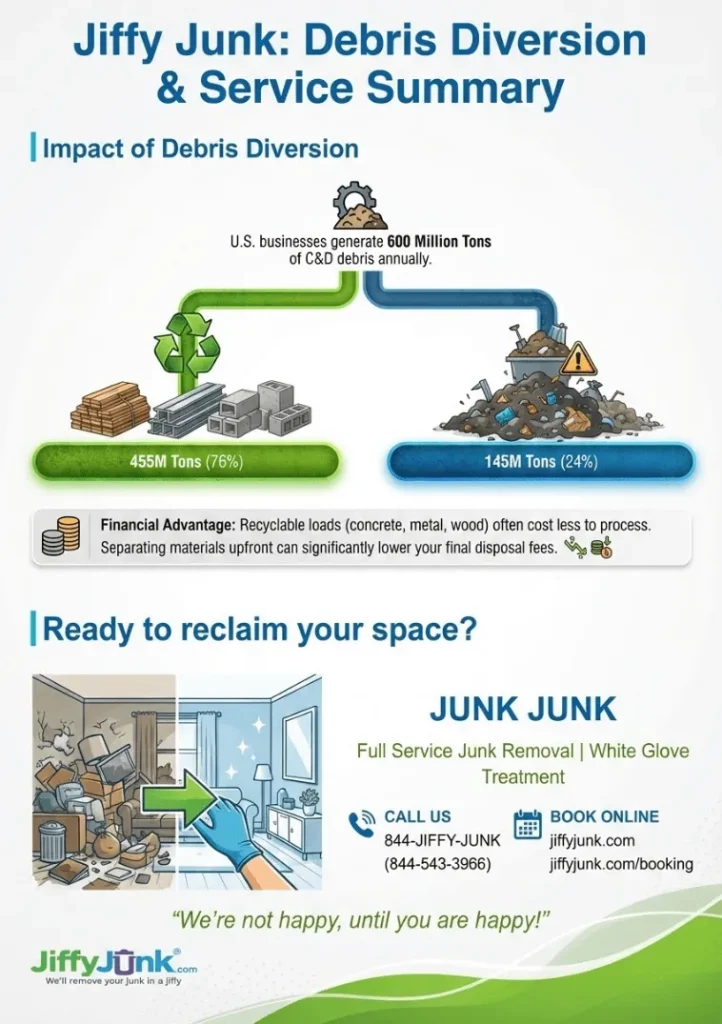 Infographic of Best Cheap Commercial Dumpster Service Prices Near Me in My Area: Why Jiffy Junk Delivers Unmatched Value for Your Business