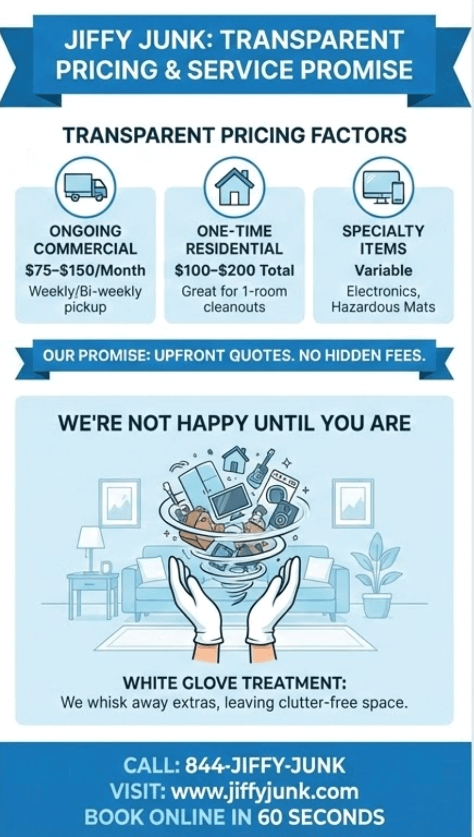 Infographic of How Big Is a 2 Cubic Yard Dumpster? A Look at Size Dimensions, Capacity, and Rental Cost to Help You Decide If It's Right for You from JiffyJunk.com