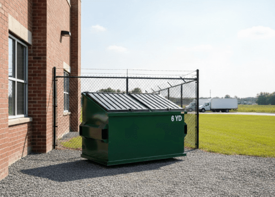 How Big Is a 6-Cubic-Yard Dumpster? Understanding Size Dimensions and Rental Cost So You Know Exactly What You’re Getting Before You Book
