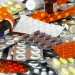 An image of expired and unused medications awaiting safe disposal.