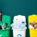An image of recycling bins illustrating spring cleaning junk removal in Fort Collins.